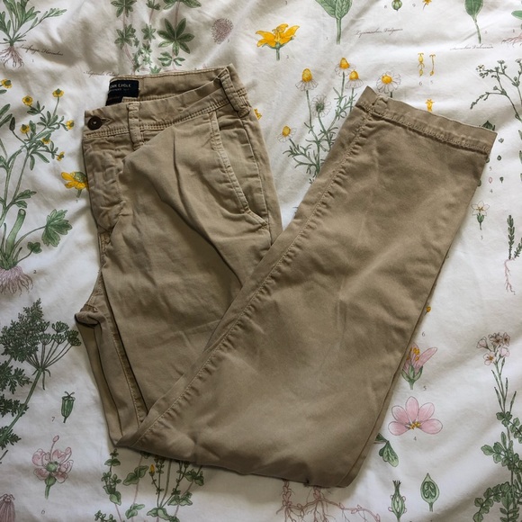 American Eagle Outfitters Pants American Eagle Mens Tan Khaki
